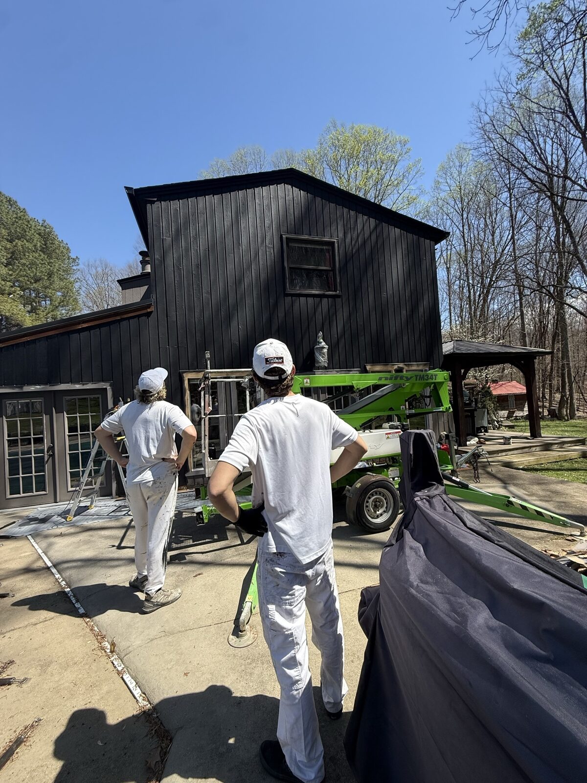 Exterior painting project by Rock's Painting in the Tri-Cities