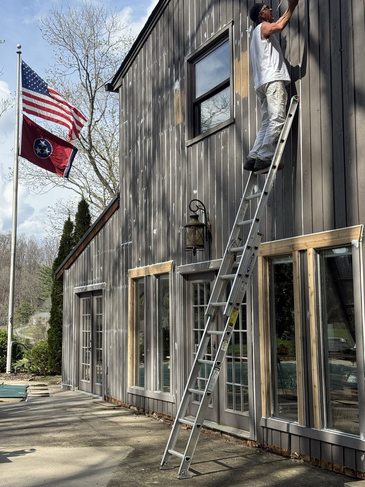 Exterior painting project by Rock's Painting in the Tri-Cities