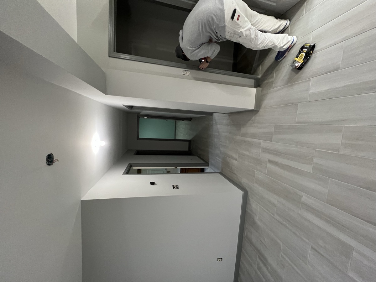 Interior painting project by Rock's Painting in the Tri-Cities