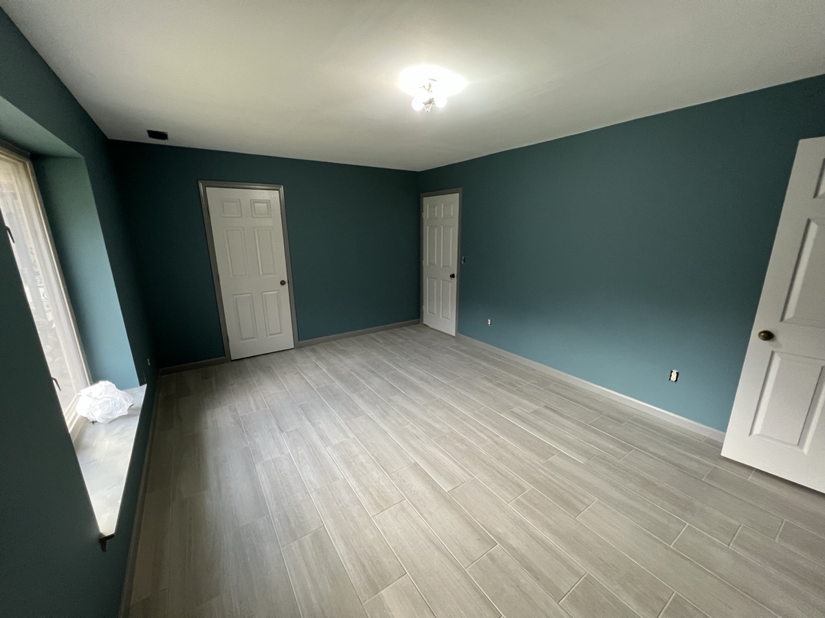 Interior painting project by Rock's Painting in the Tri-Cities