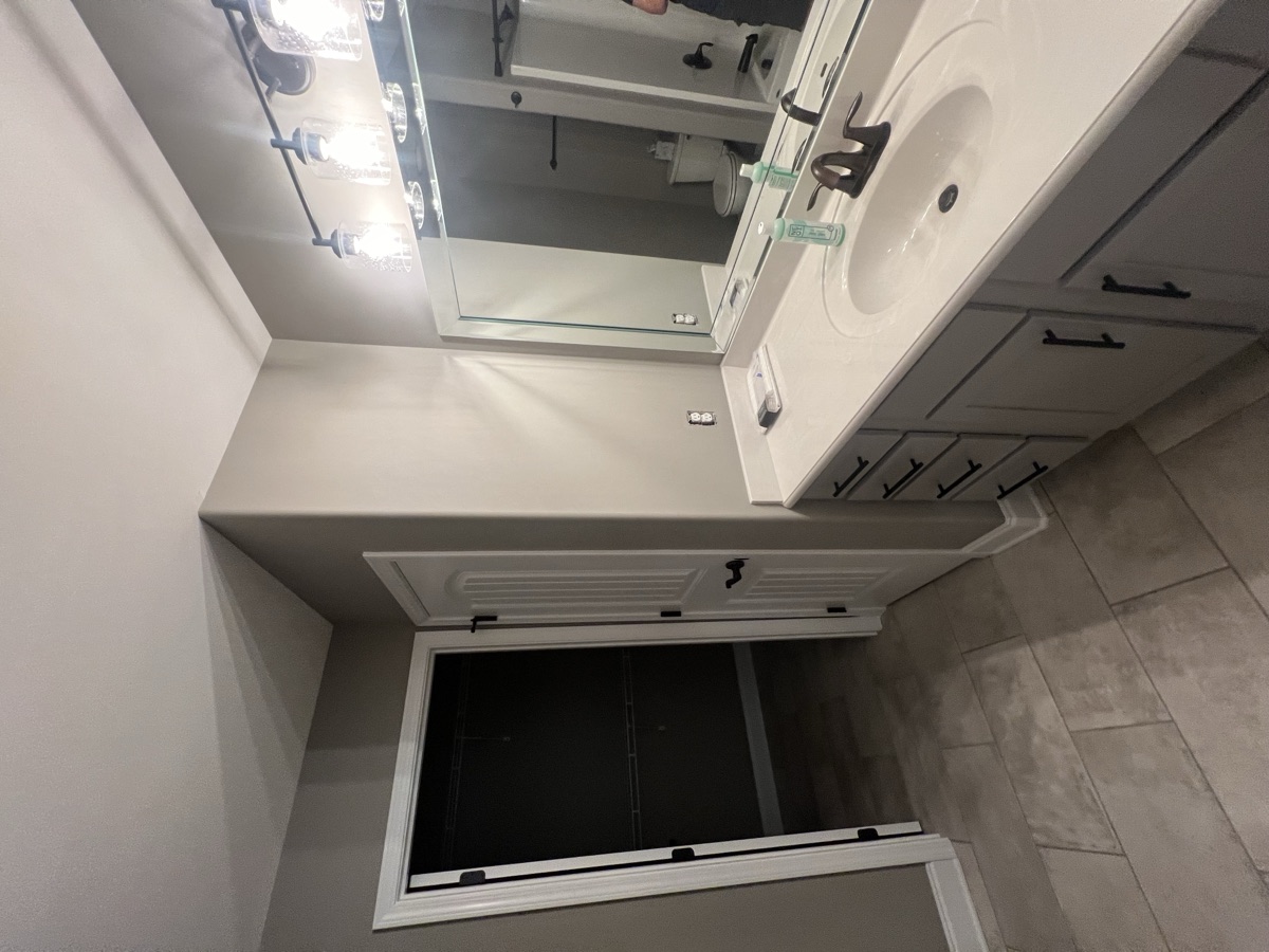 Interior painting project by Rock's Painting in the Tri-Cities