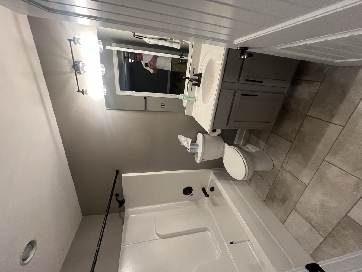 Interior painting project by Rock's Painting in the Tri-Cities